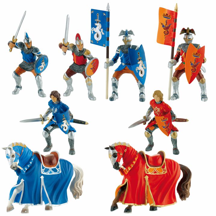 Ritter Spielfiguren 8er Set